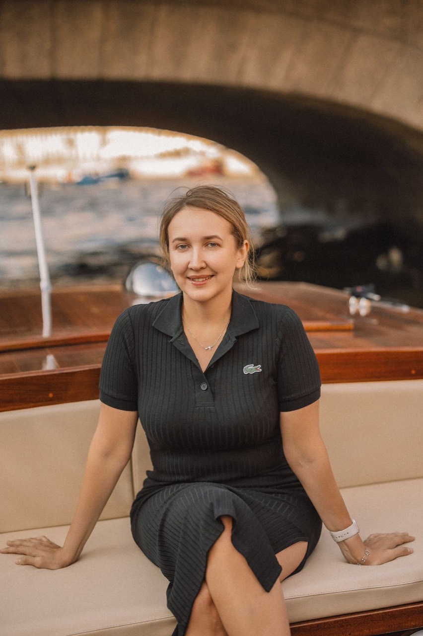 Portrait of designer Nelli Garkusha